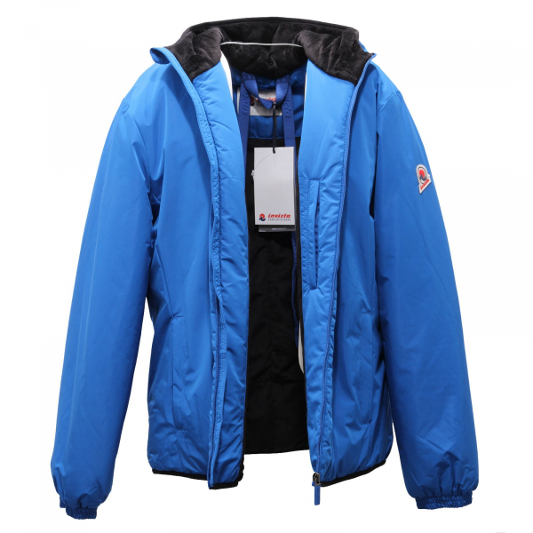 1127AF giubbotto uomo INVICTA bluette padded jacket man