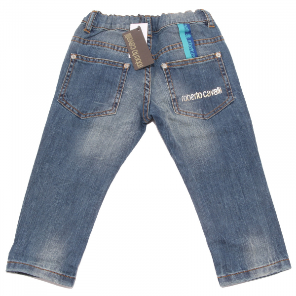 1128S jeans bimbo ROBERTO CAVALLI denim pantalone trouser pant kid
