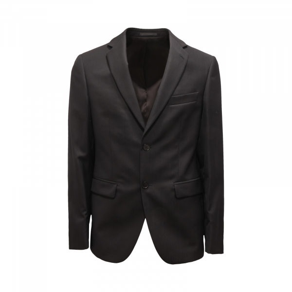 1130AZ ABITO UOMO BORDONI MAN SUIT DROP 7R BLACK