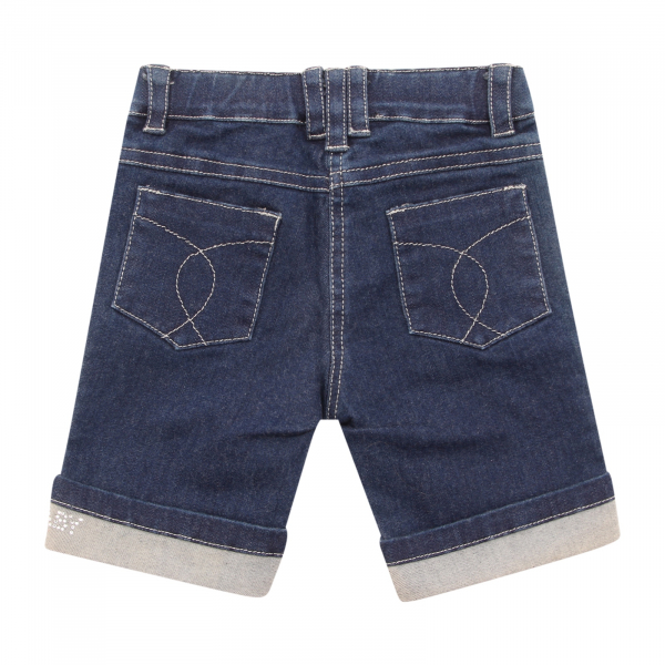 1136AQ pantaloncino bimba BLUMARINE girl kids denim shorts
