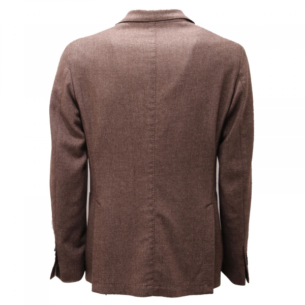 1142AD giacca uomo L.B.M. 1911 TAILORED SLIM FIT mix wool brown jacket men