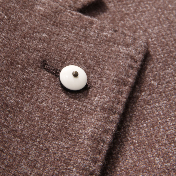 1142AD giacca uomo L.B.M. 1911 TAILORED SLIM FIT mix wool brown jacket men