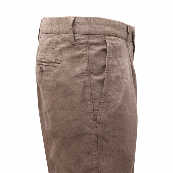 1143AT pantalone uomo VIGANO' CONTEMPORARY man linen trousers