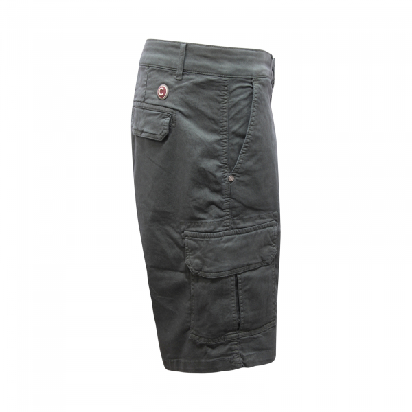 1147AV BERMUDA CARGO UOMO COLMAR MAN SHORTS GREEN
