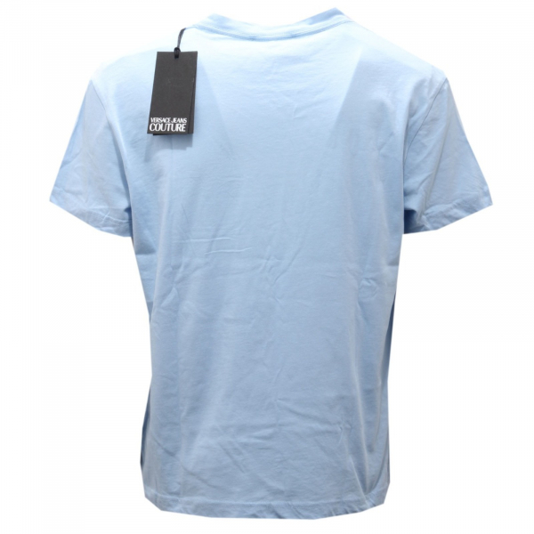 1158AF maglia  VERSACE JEANS COUTURE CON SCRITTA MACCHIATA men  t-shirt l 