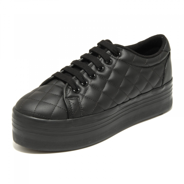 1163H sneakers donna nere JEFFREY CAMPBELL scarpe shoes women