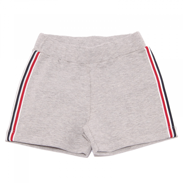 1166S pantalone corto bimbo MONCLER bermuda short pant grigio kid