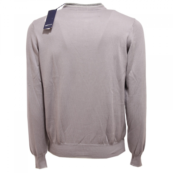 maglione uomo GAS MAN grey sweater cotton men