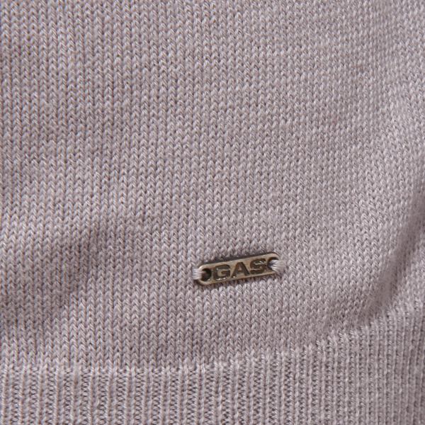 maglione uomo GAS MAN grey sweater cotton men