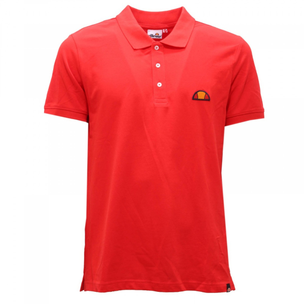 1175AI polo uomo ELLESSE man piquè cotton polo red