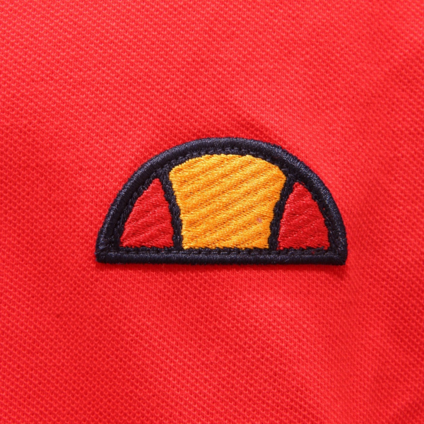 1175AI polo uomo ELLESSE man piquè cotton polo red
