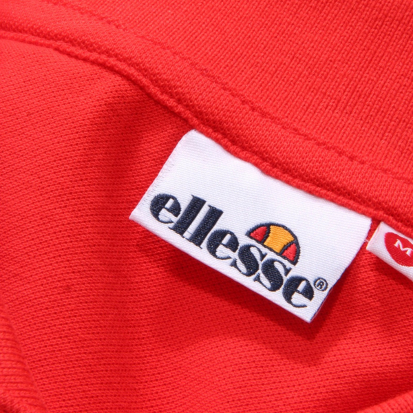 1175AI polo uomo ELLESSE man piquè cotton polo red