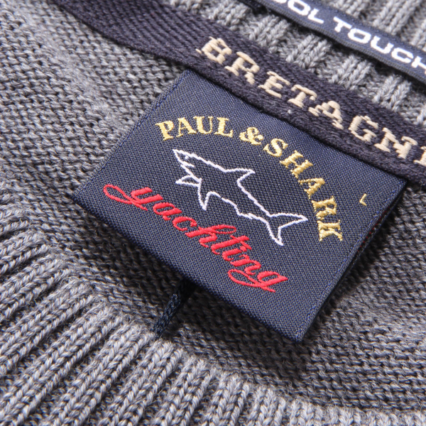 1177AM maglione uomo PAUL&SHARK man wool sweater 