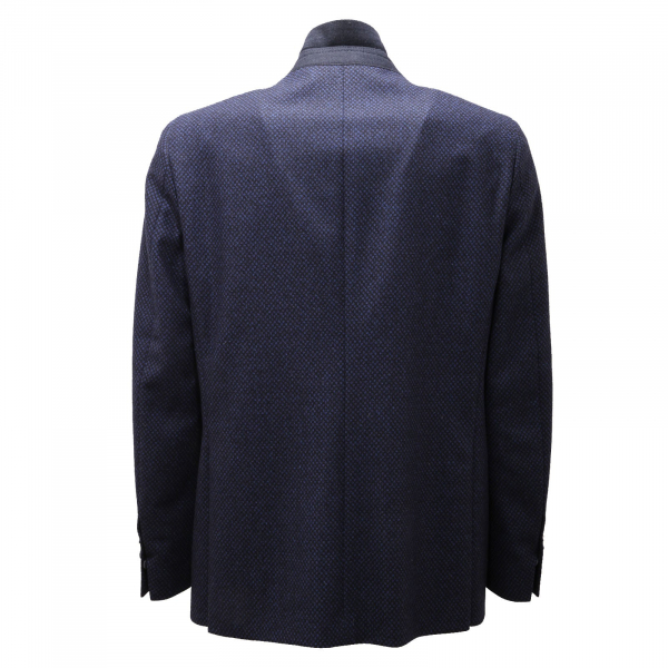 1183AD giacca uomo BASTIANELLO ANGELO NARDELLI wool blue jacket men