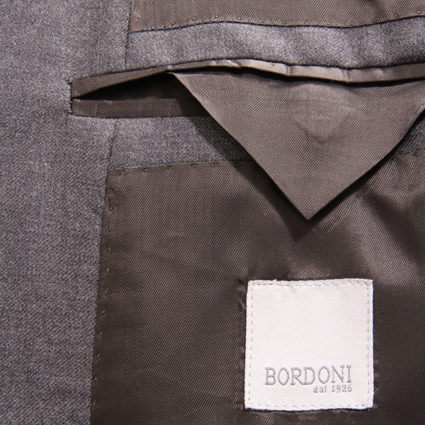 1186AZ ABITO UOMO BORDONI MAN WOOL SUIT DROP 6R