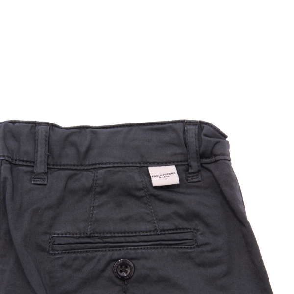 1187AR bermuda bimbo PAOLO PECORA boy kids shorts blue