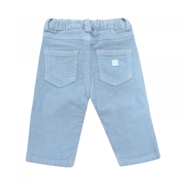 1189AQ pantalone bimbo SIMONETTE TINY boy kids velvet trousers
