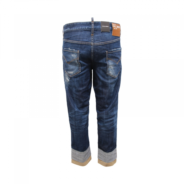 1193AT jeans uomo DSQUARED2 COOL GUY CROPPED man trousers