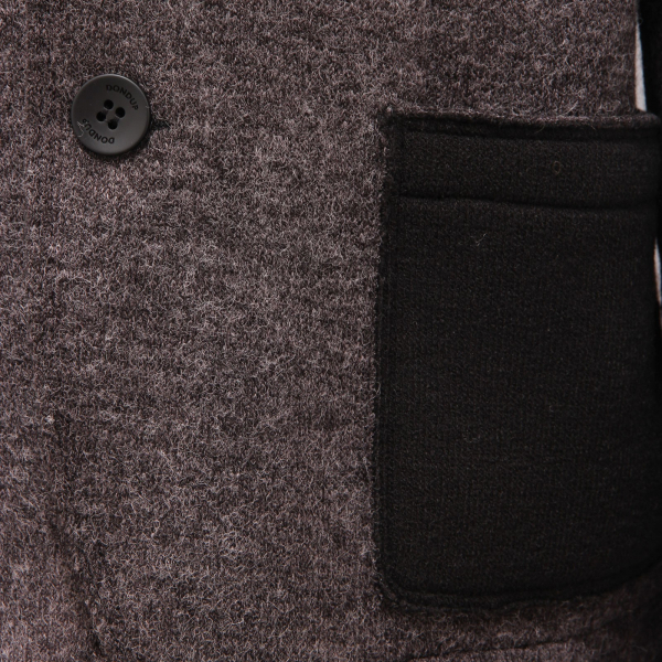 1206AF giacca bimbo boy DONDUP grey/black jacket kid