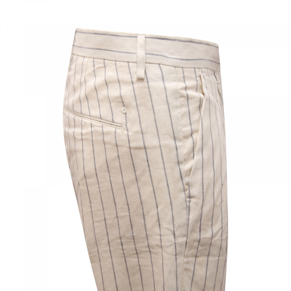 1244AV PANTALONE UOMO MARTIN ZELO MAN LINEN TROUSERS