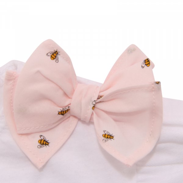 1260AQ tutina bimba IL GUFO girl kids romper