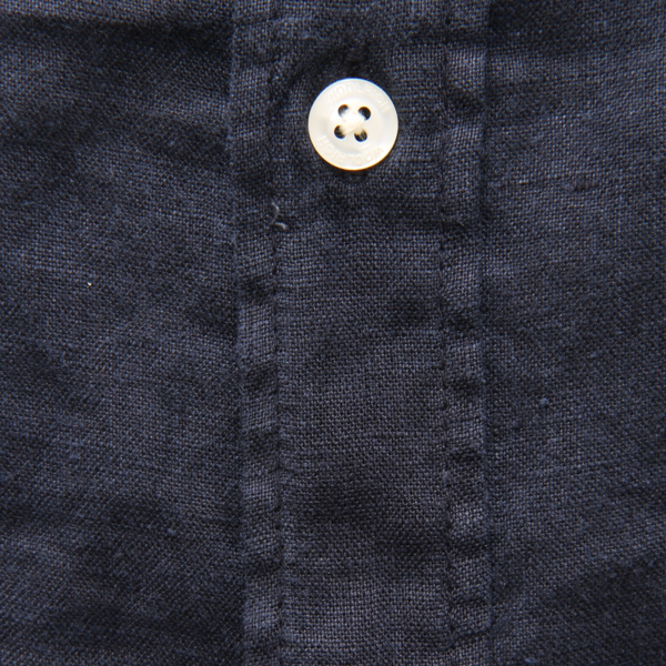 1279AS camicia uomo WOOLRICH man linen shirt blue