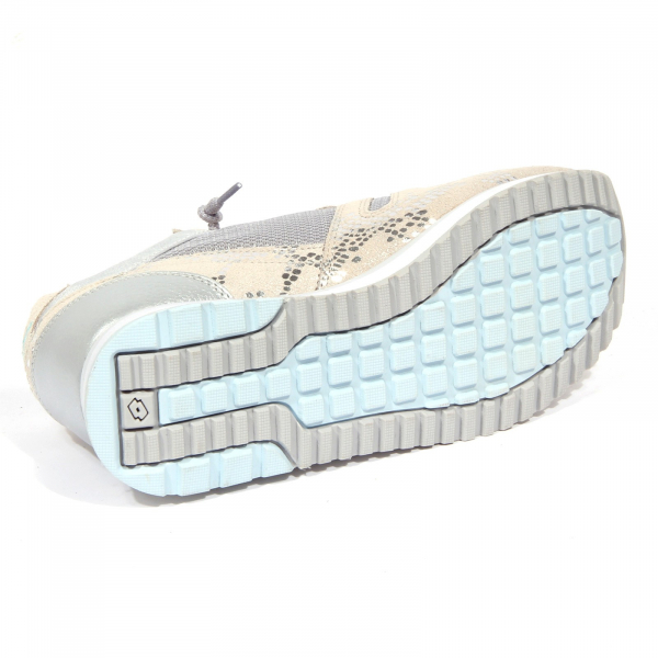 1289J sneaker donna grey/silver LOTTO LEGGENDA TOKYO WEDGE CRACK shoe woman