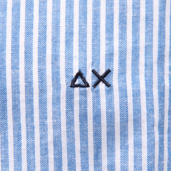 1292AS camicia uomo SUN68 man cotton/linen shirt 
