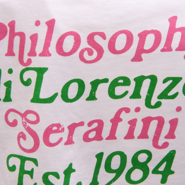 1295AR maglia bimba PHILOSOPHY DI LORENZO SERAFINI KIDS girl cropped t-shirt