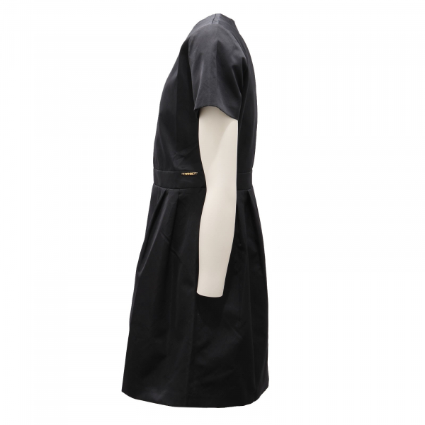 1299AF vestito bimba girl TWINSET black dress kid