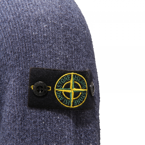 1336AS maglione bimbo STONE ISLAND kids vintage effect sweater