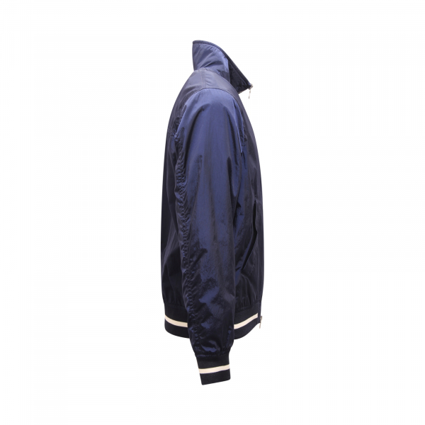 1365AT giubbotto antivento uomo BROOKSFIELD man jacket blue