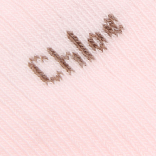 1368W collant bimba CHLOE' pink cottons tights girl kid