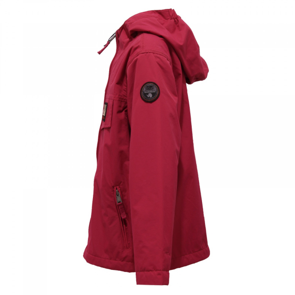 1368Z giubbotto bimba GIRL NAPAPIJRI BLOOM fleece fabric inside fuxia jacket