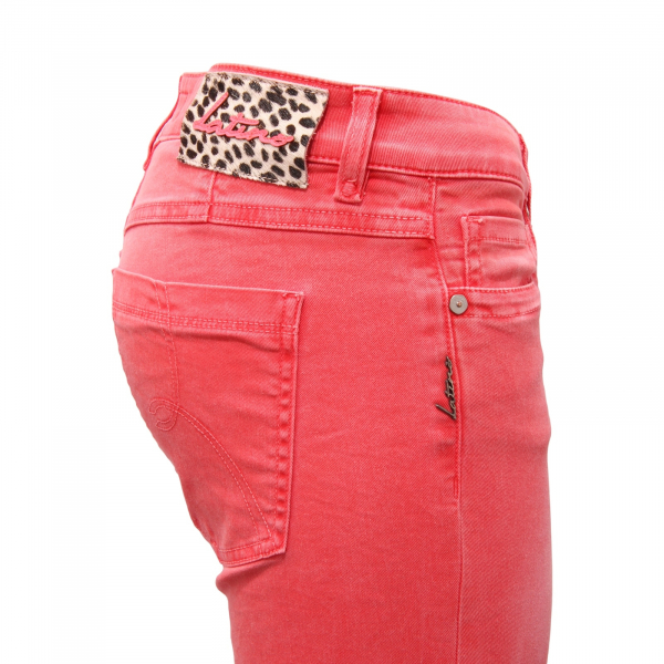 1405AU jeans donna LATINÒ ELETTRA woman delavè trousers