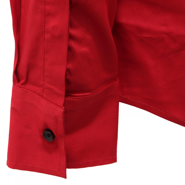 1408AG  camicia uomo ANTONY MORATO dark red cotton blend slim fit shirt man