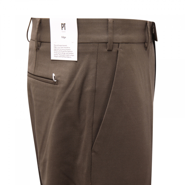 1429AR pantalone uomo PT TORINO EDGE man STRETCH wool trousers