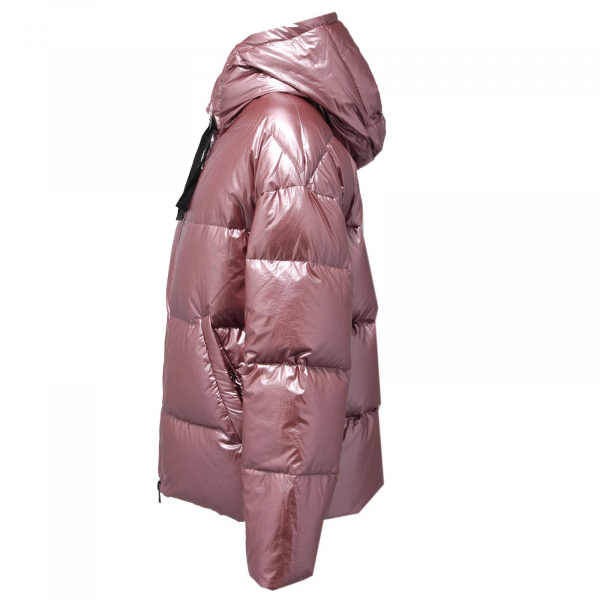 1448AC giubbotto donna FREEDOMDAY VRIGA metallic pink jacket women