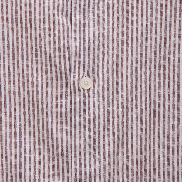 1459AT camicia uomo BROOKSFIELD SLIM man linen/cotton shirt