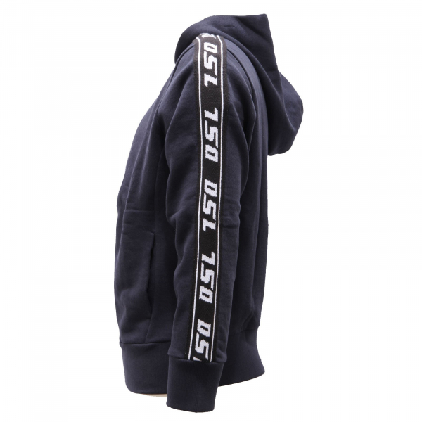 1477AF felpa bimbo boy DIESEL blue cotton sweatshirt kid