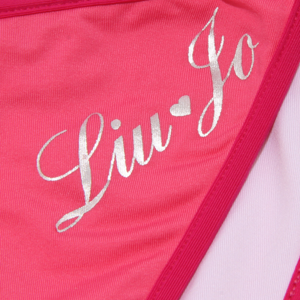 1511W costume mare bimba girl LIU JO JUNIOR BEACHWEAR fuchsia beachwear