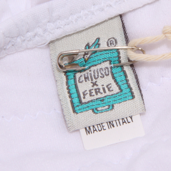 1521W costume mare bimba CHIUSO X FERIE white beachwear girl kid