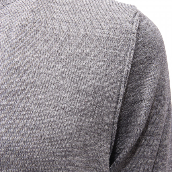 1528AG maglione uomo IMPERIAL grey wool blend sweater man