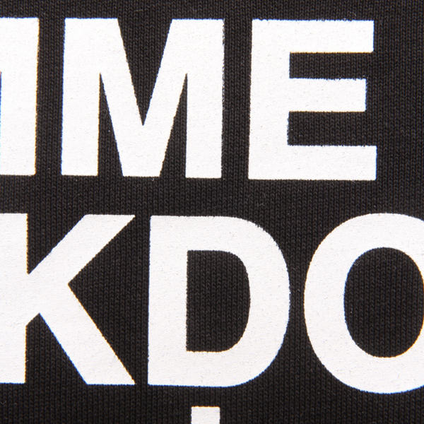 1528AT felpa uomo COMME DES FUCKDOWN man sweatshirt black