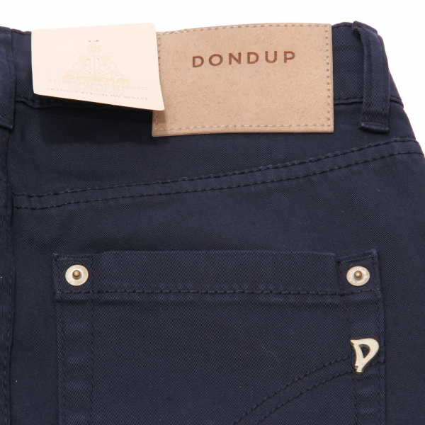 1544AD pantalone donna DONDUP MONROE  garment dyed trouser jeans women