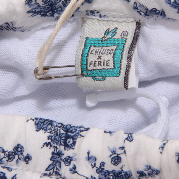 1563W costume mare bimba CHIUSO X FERIE blue white beachwear girl kid