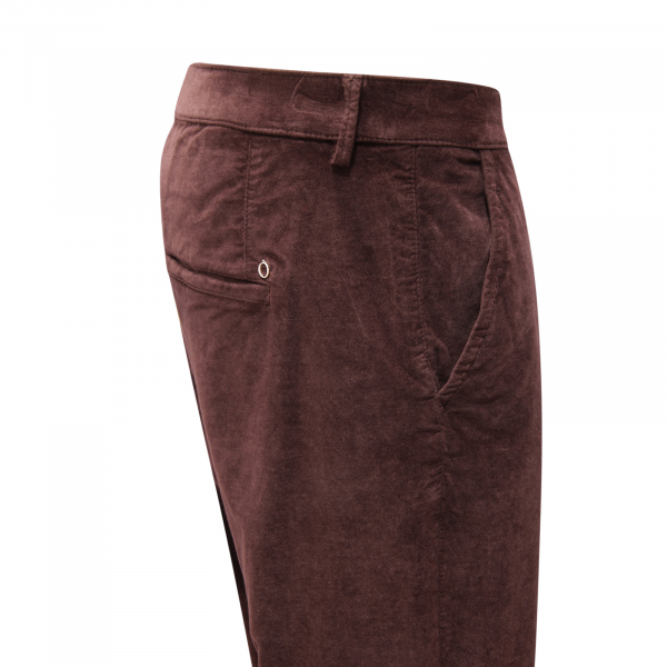 1586AZ PANTALONE FUSTAGNO DONNA LATINÒ LORENA WOMAN FUSTIAN TROUSERS