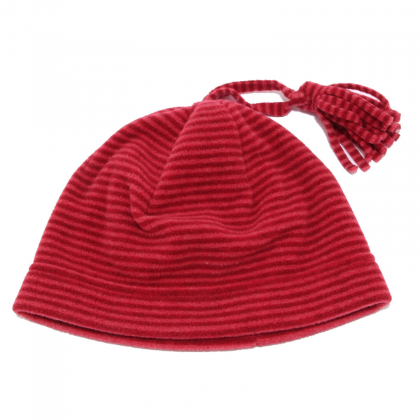 1590W cuffia bimbo ICELANDIA red supersoft pile hat kid