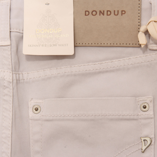 1593AD pantalone donna DONDUP denim GARMENT DYED trouser jeans women