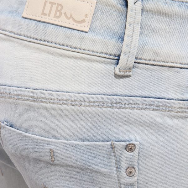 1602AB  pantalone donna LTB WASHED SUPER SLIM blue denim jeans woman